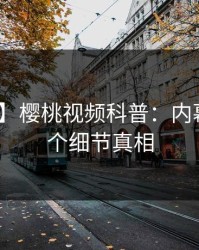 【爆料】樱桃视频科普:内幕背后10个细节真相